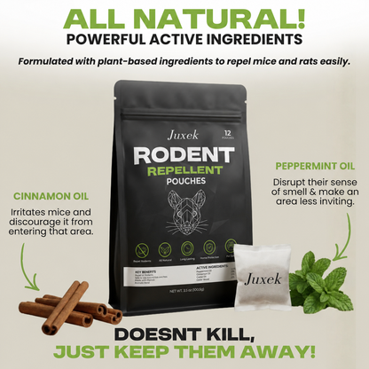 Juxek® Natural Rodent Repellent Pouches