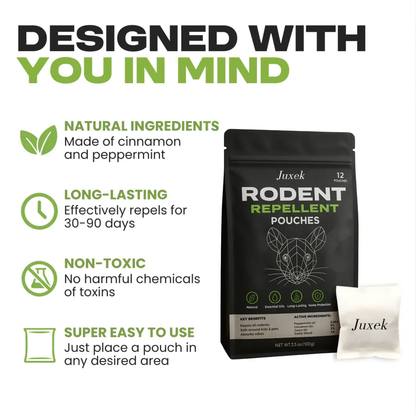 Juxek® Natural Rodent Repellent Pouches